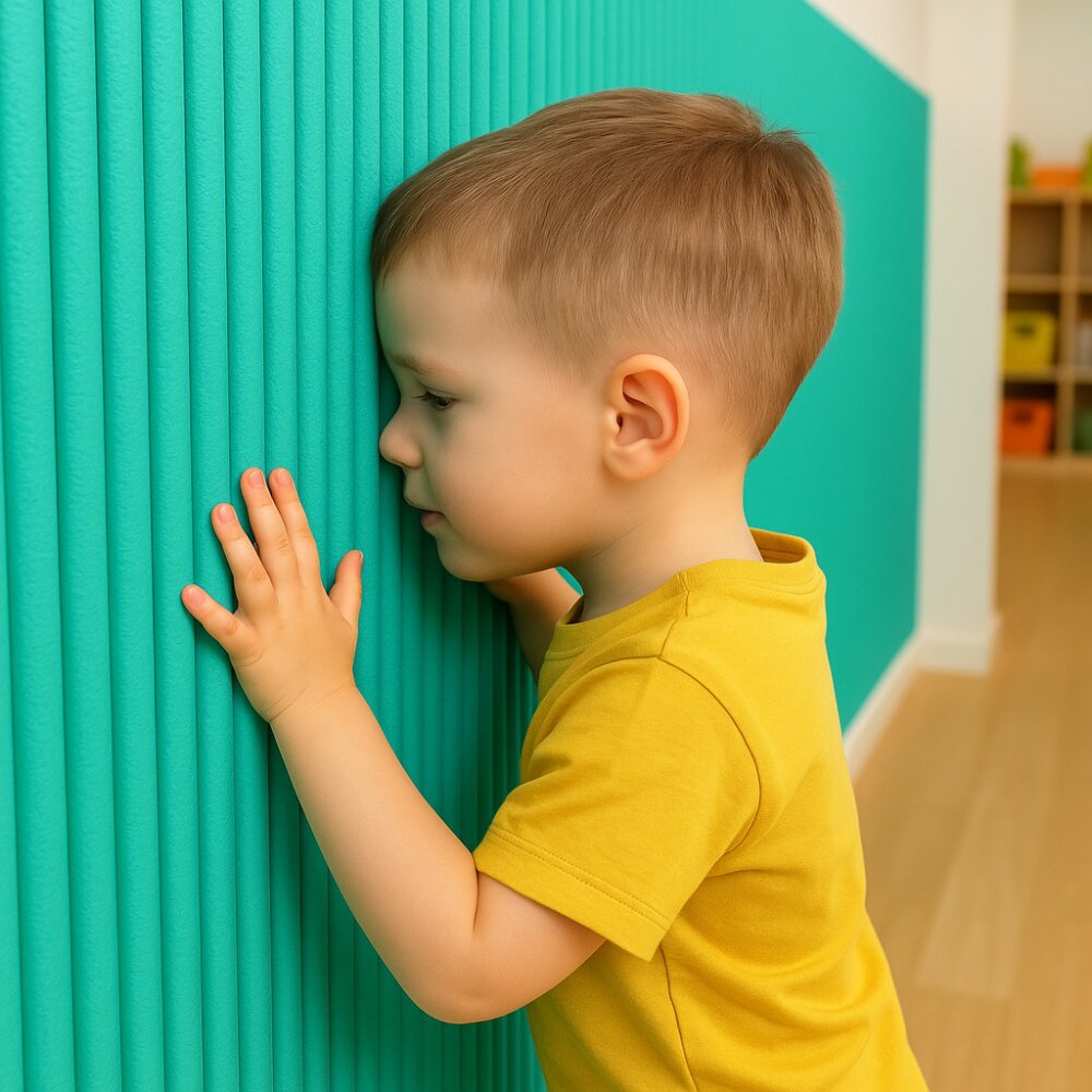 Car Boy Co Ltd Panou decorativ pentru perete Car Boy Safety verde din spuma 600x900x9 mm