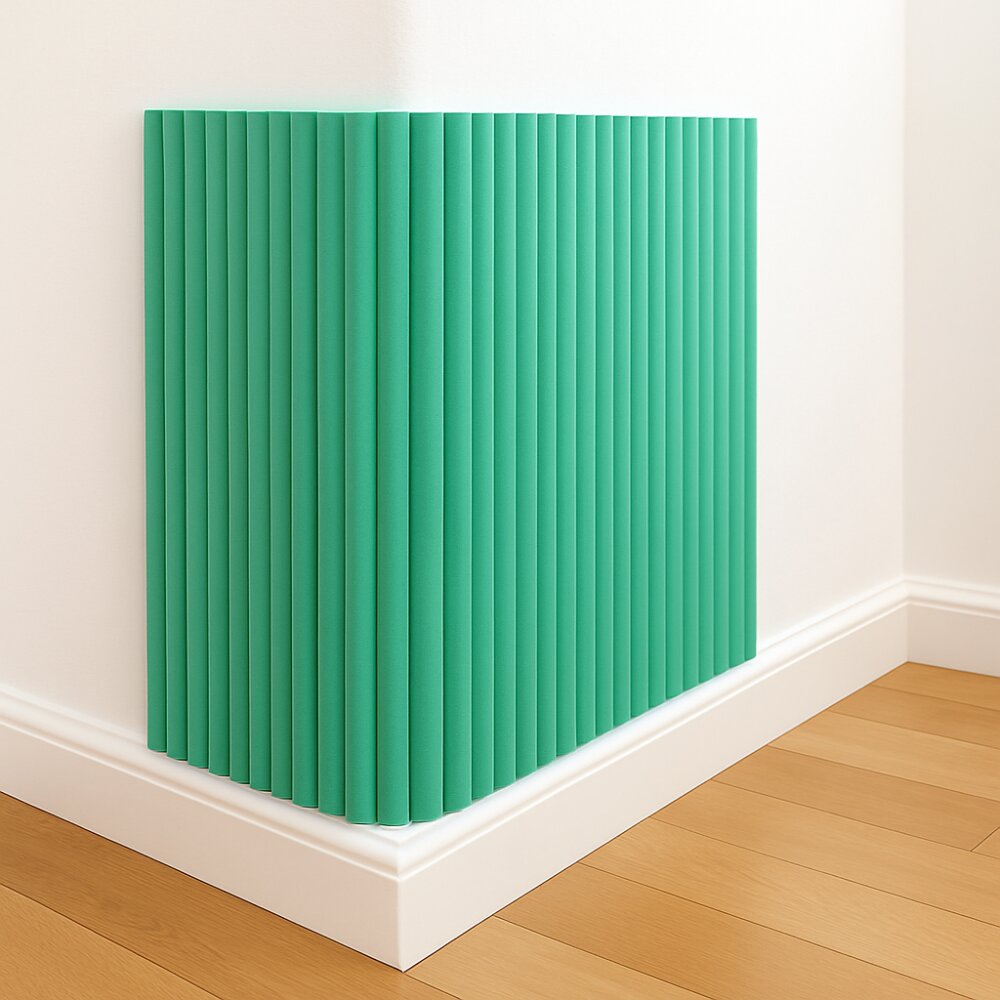 Car Boy Co Ltd Panou decorativ pentru perete Car Boy Safety verde din spuma 600x900x9 mm