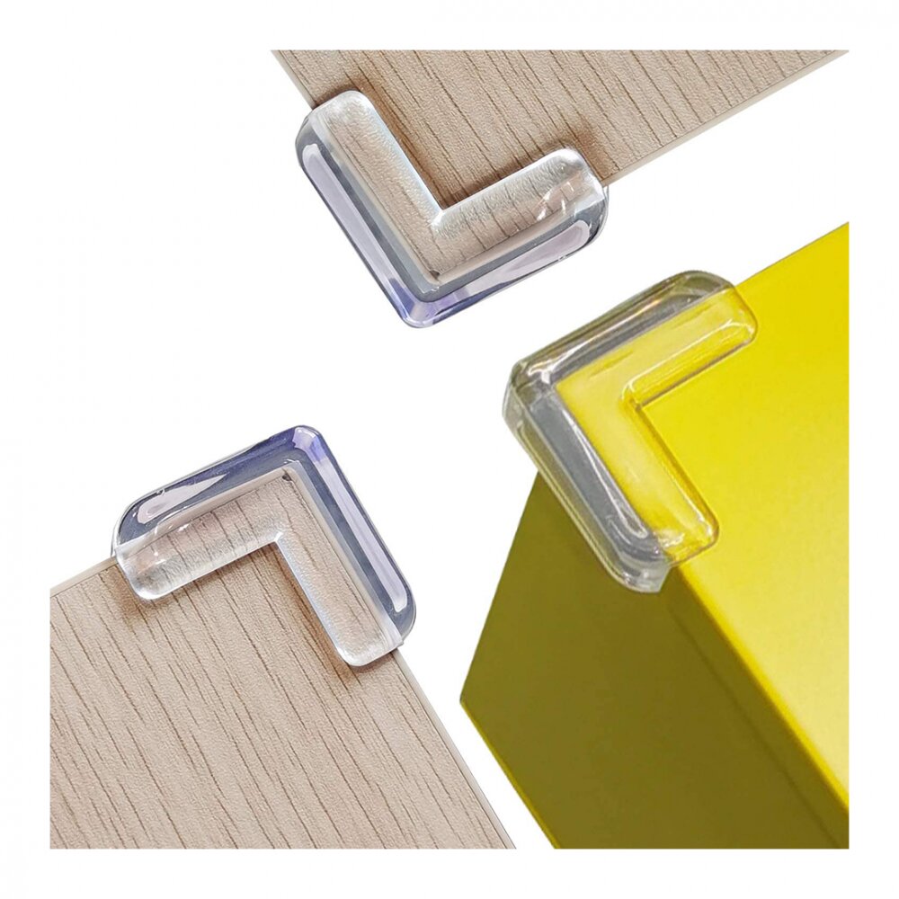 Car Boy Co Ltd Protectie colturi mobilier Car Boy Safety transparenta 18x37x15x4 mm