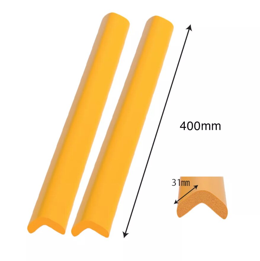 Car Boy Co Ltd Set 2 benzi de protectie mobilier Car Boy Safety Crem din spuma 37x400x31x31x9
