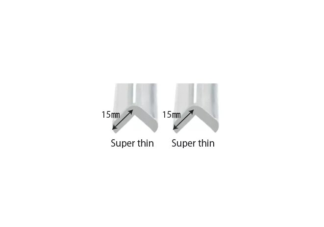 Car Boy Co Ltd Set 2 benzi protectie colturi transparenta 18x400x11x15x4