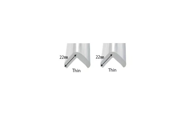 Car Boy Co Ltd Set 2 benzi protectie colturi transparenta 24x400x16x22x6
