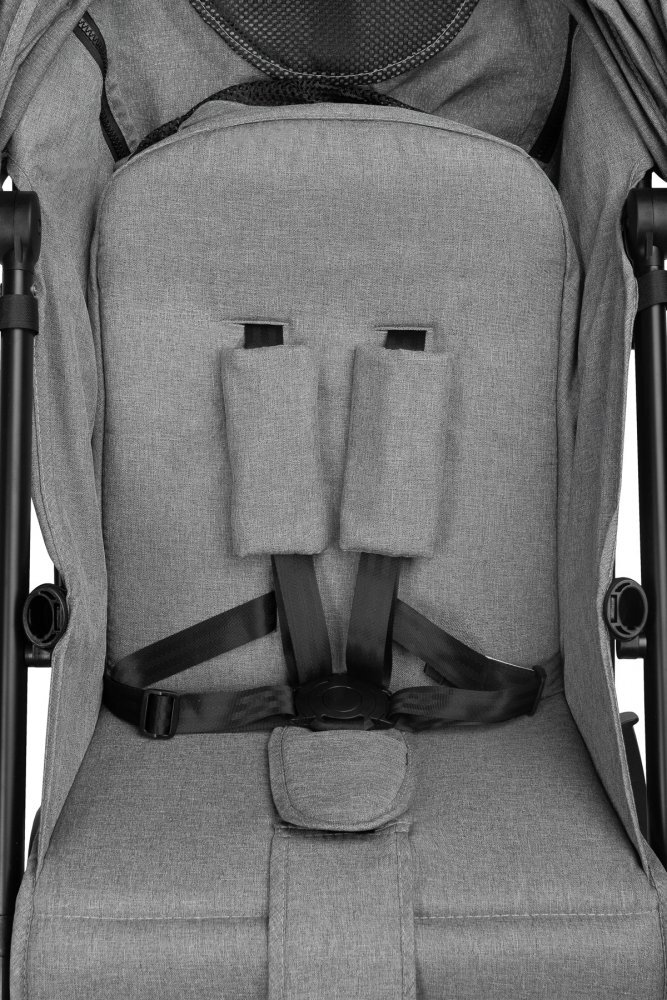 CARETERO Carucior sport copii Sfera Graphite cu spatar reglabilcapotinacenturi de sigurantahusa de ploaiepliere compacta si sistem troller compatibil cu avion
