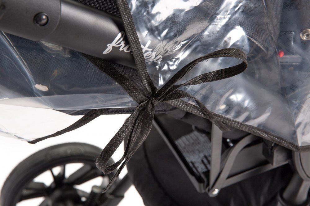 CARETERO Husa de ploaie cu fereastra pentru carucior copii din material rezistentcompatibila carucior sport