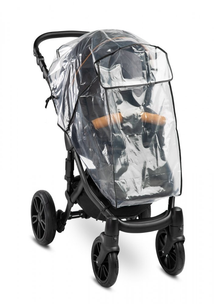 CARETERO Husa de ploaie cu fereastra pentru carucior copii din material rezistentcompatibila carucior sport
