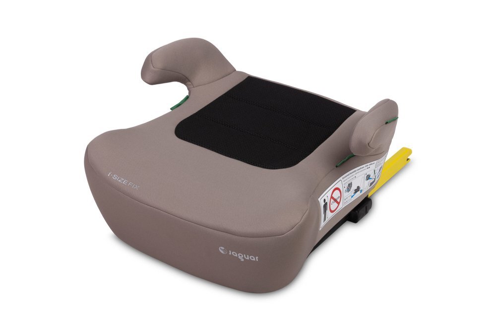 CARETERO Inaltator auto copii Jaguar I-Size Bej 125-150 cm fixare cu isofix husa detasabila