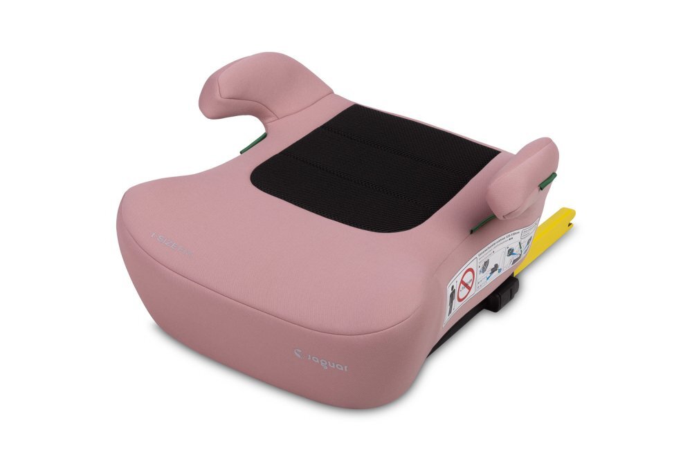 CARETERO Inaltator auto copii Jaguar I-Size Roz 125-150 cm fixare cu isofix husa detasabila