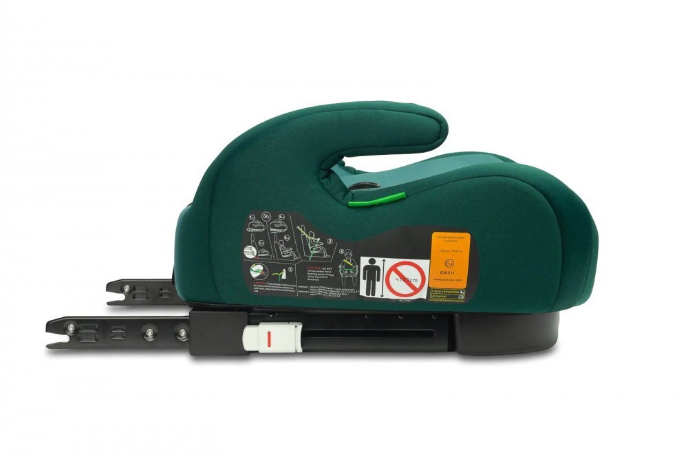 CARETERO Inaltator auto pentru copii cu Isofix Puma Smarald I-Size 125-150 cmCertificare R-129Husa detasabilaCentura de ghidajCotiere ergonomice