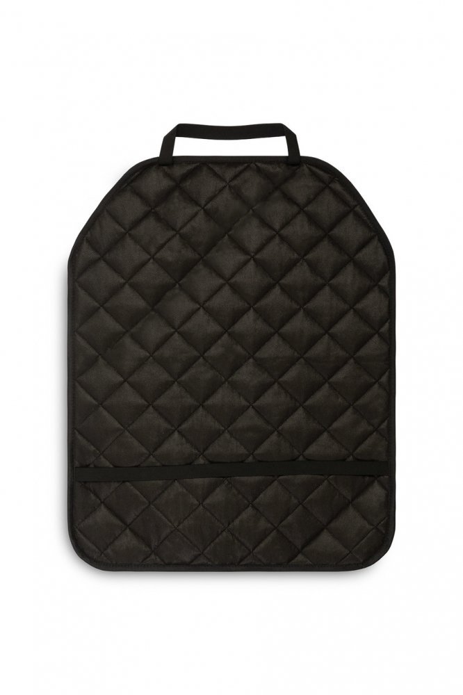 CARETERO Protectie Universala pentru spatar scaun auto Protective Mat Negru 64x50 cm Material matlasat Prindere cu elastic