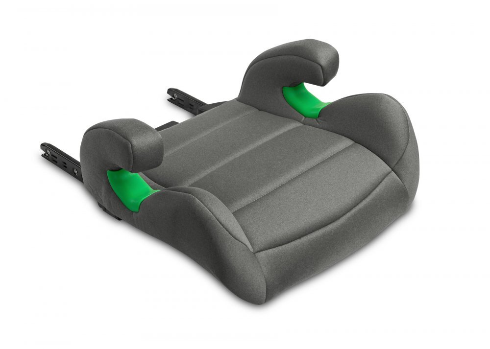 CARETERO Scaun auto 2in1 cu isofix Nimbus Graphite 100-150 cm i-Size cu spatar reglabil si detasabilutilizare doar inaltatorcertificat R129tetiera reglabilaghidaje centuri