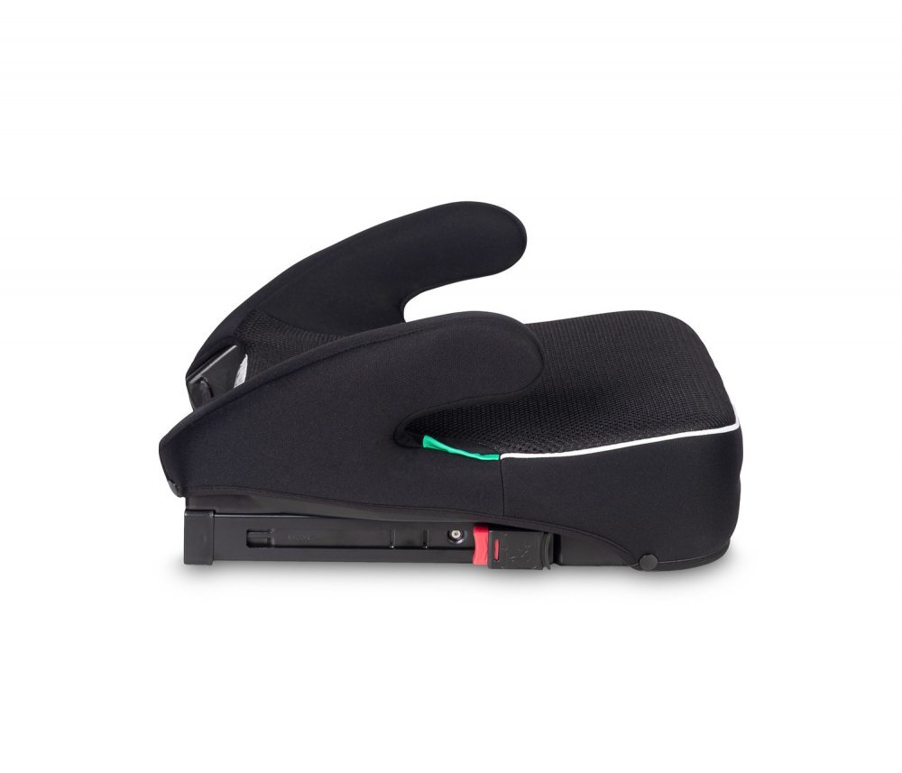 CARETERO Scaun auto copii 2in1 Breezy Fix Black I-Size 100-150 cmfixare cu isofixtetiera reglabilaspatar detasabilsistem de ventilatie BreezeCool