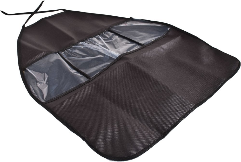 CARETERO Set 2in1 protectie bancheta si organizator scaun auto copii cu prindere universala Black