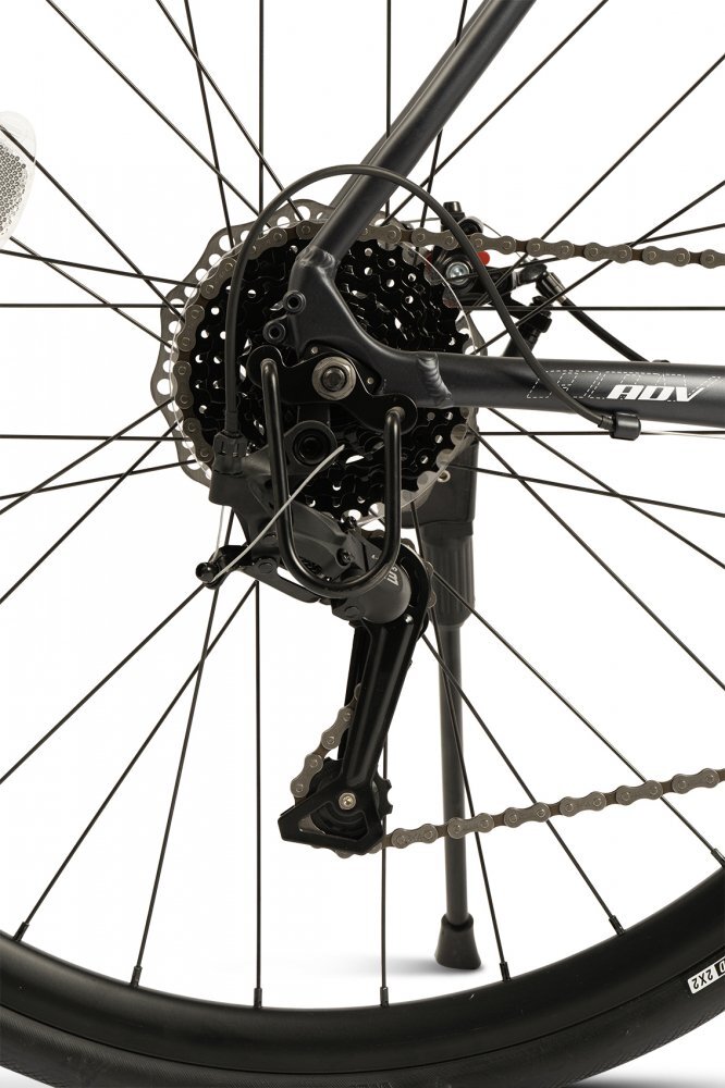 CARPAT Bicicleta CursieraCyclocross Adv C28320RG AlbastruAlb roti 28 inch aluminiu 16 viteze echipare A3-LTW00 frane disc cabluri integrate