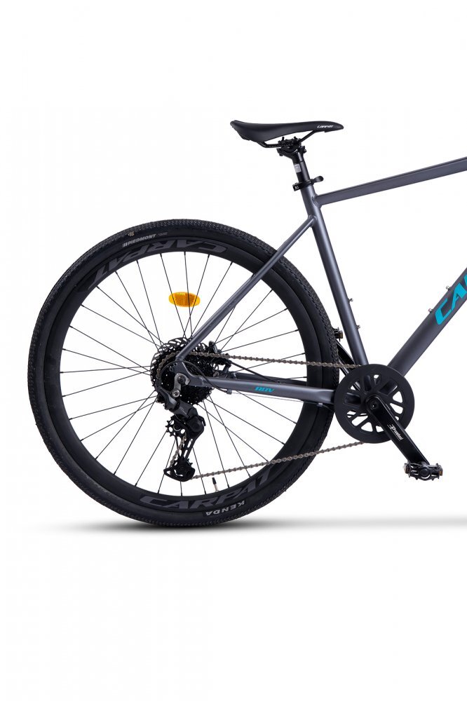 CARPAT Bicicleta Gravel ADV C28873A GriAlbastru 28 inch cadru aluminiu 10 viteze echipare Shimano Cues frane Hidraulice X-Spark Disc