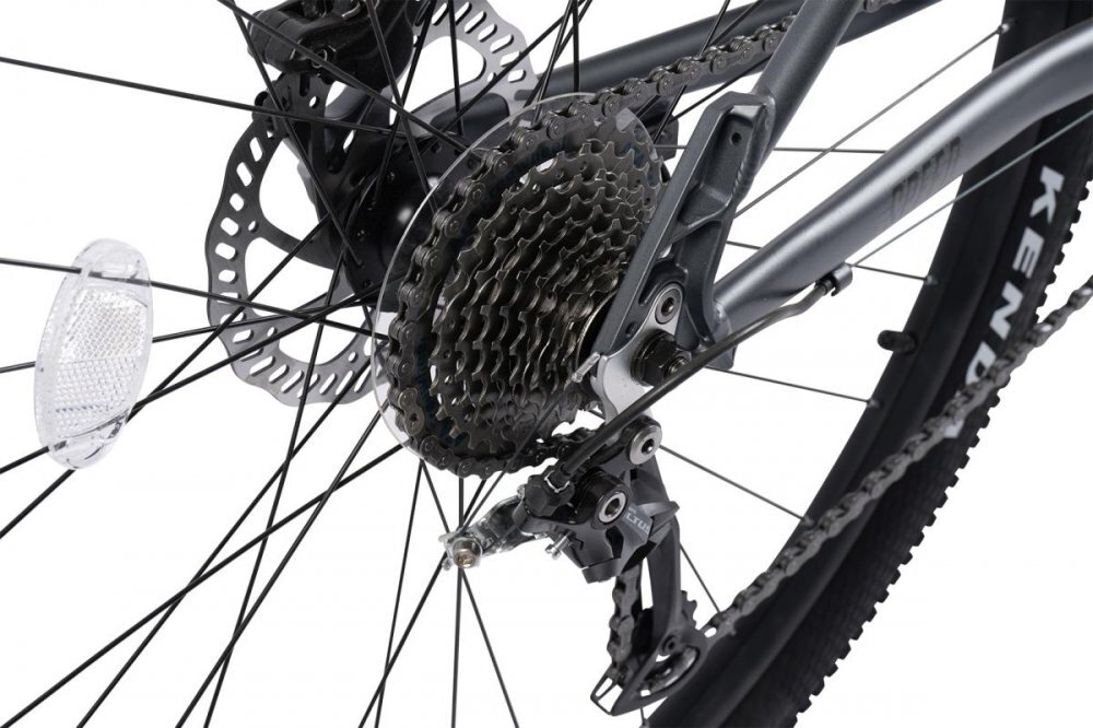 CARPAT Bicicleta MTB DURO 2.9 C29334H GriNegru roti 29 inch echipare Shimano AlivioAltus frane Hidraulice Radius cabluri integrate 9 Viteze greutate suportata 120 kg