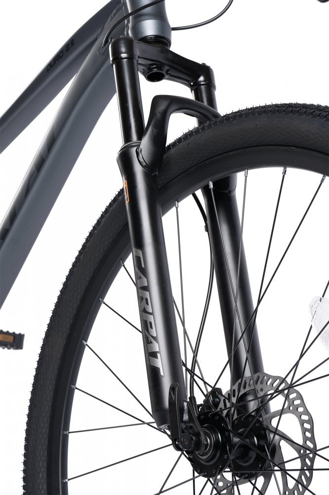 CARPAT Bicicleta MTB DURO 2.9 C29334H GriNegru roti 29 inch echipare Shimano AlivioAltus frane Hidraulice Radius cabluri integrate 9 Viteze greutate suportata 120 kg