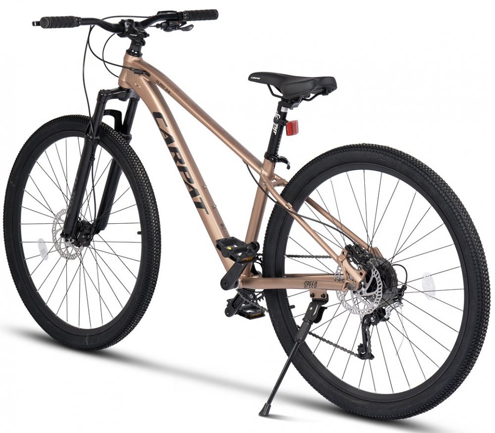 CARPAT Bicicleta MTB DURO 2.9 C29334H MaroNegru roti 29 inch echipare Shimano AlivioAltus frane Hidraulice Radius cabluri integrate 9 Viteze greutate suportata 120 kg