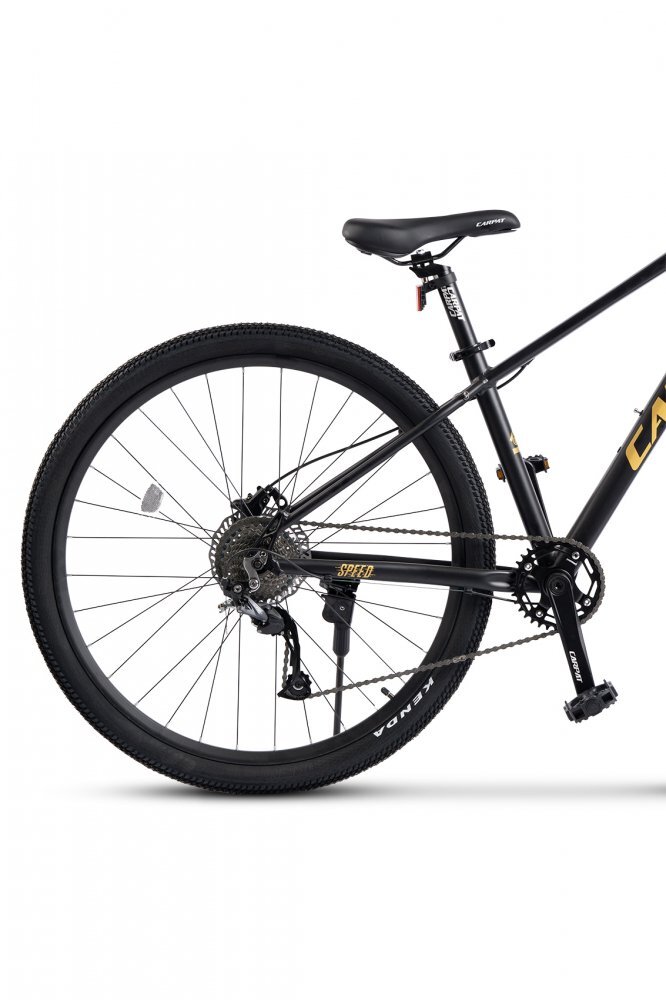 CARPAT Bicicleta MTB DURO 2.9 C29334H NegruGalben roti 29 inch echipare Shimano AlivioAltus frane Hidraulice Radius cabluri integrate 9 Viteze greutate suportata 120 kg
