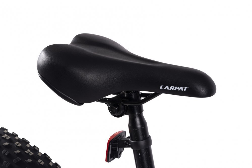 CARPAT Bicicleta MTB-Fat Bike Aventus C26217A 26 Inch griportocaliunegru inaltime maxima utilizator 150-195 cm pana la 120 kg Sistem de franare mecanic pe disc Anvelope Compass suspensie pe arc
