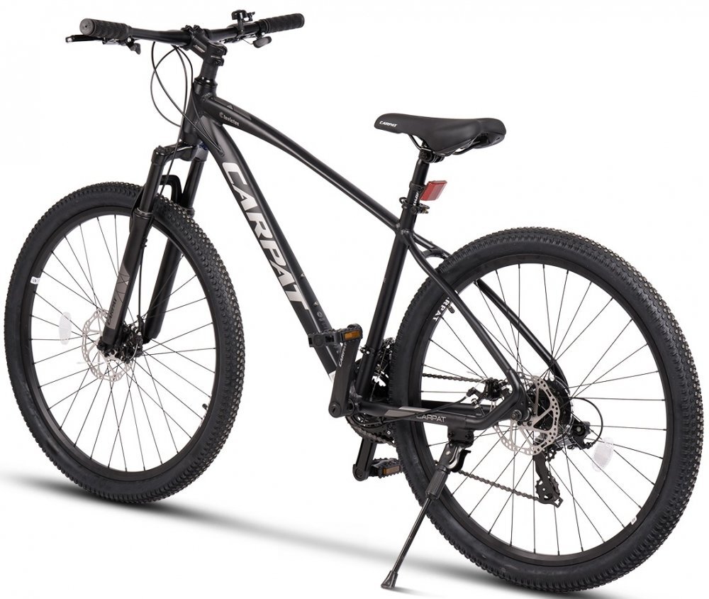 CARPAT Bicicleta MTB Invictus C2757C NegruGri roti 27.5 inch 21 viteze inaltime utilizator 160-175 cm greutate suportata 120 kg