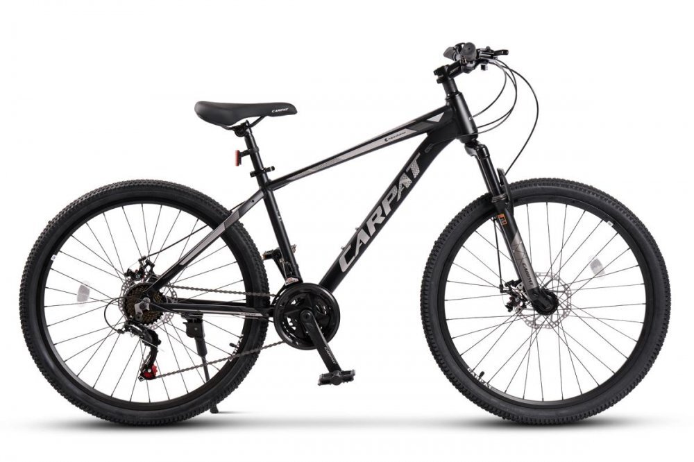 CARPAT Bicicleta MTB Montana C2699A NegruGri roti 26 inch 21 viteze inaltime utilizator 150-165 cm greutate suportata 120 kg