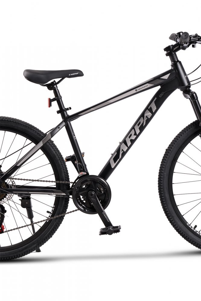 CARPAT Bicicleta MTB Montana C2699A NegruGri roti 26 inch 21 viteze inaltime utilizator 150-165 cm greutate suportata 120 kg