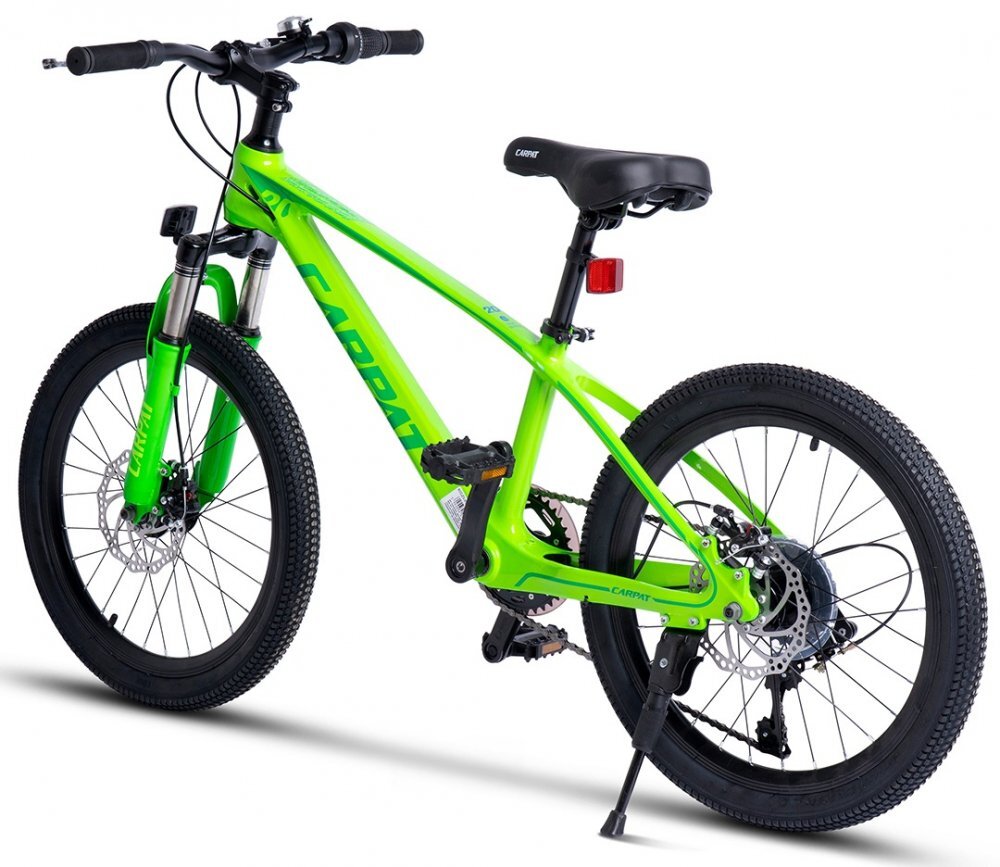 CARPAT Bicicleta pentru copii MTB Hiro C20342A Verde roti 20 inch inaltime utilizator 120-155 cm greutate suportata 80 kg