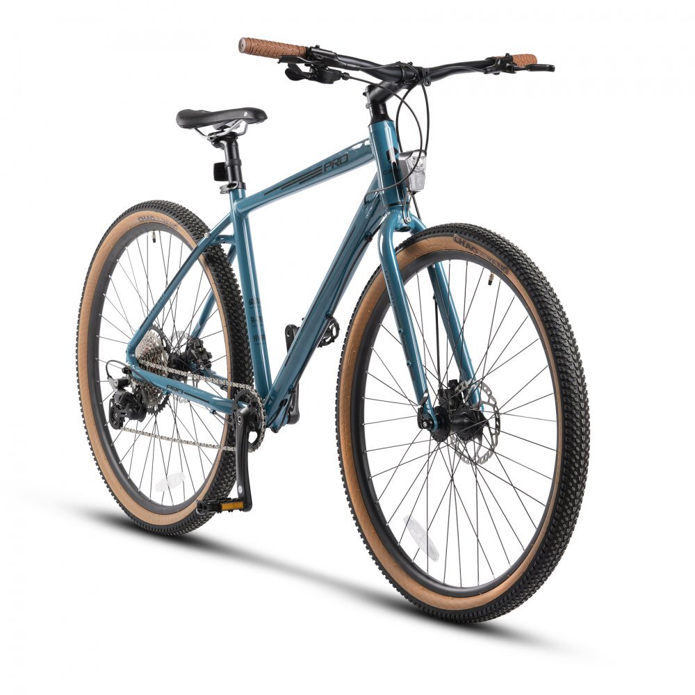 CARPAT Bicicleta PRO C29271H Hidraulica Trekking TurcoazNegru roti 29 inch 11 viteze inaltime utilizator 170-195 cm greutate suportata 120 kg