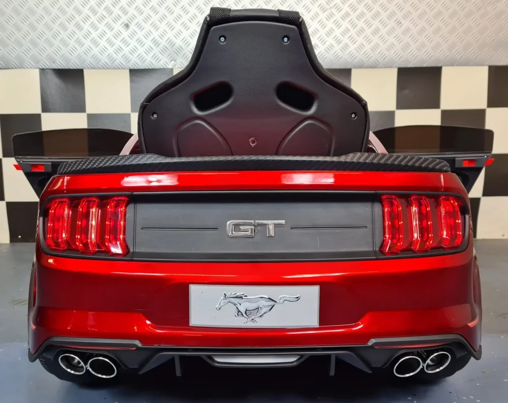 Cars4Kids Masinuta electrica pentru copii Ford Mustang Rosu Metalic Premium 24V licenta oficiala telecomanda
