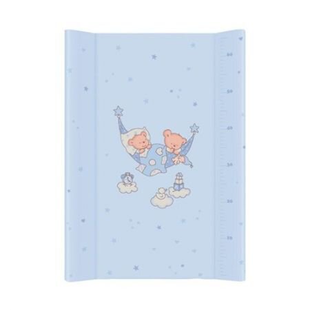 Ceba Baby Saltea de infasat cu intaritura 70x50 cm ursuletii somnorosi albastru