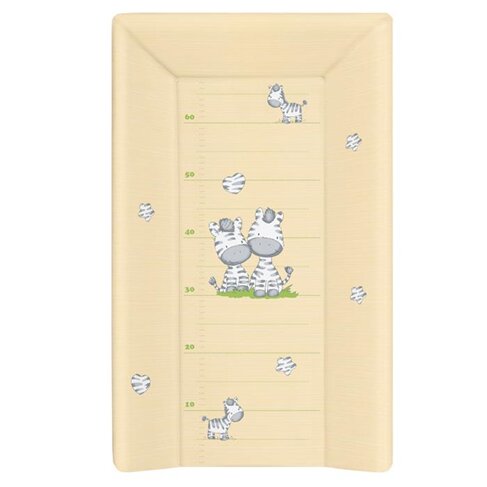 Ceba Baby Saltea de infasat cu intaritura si capat inchis Zebra Galben 70x50 cm