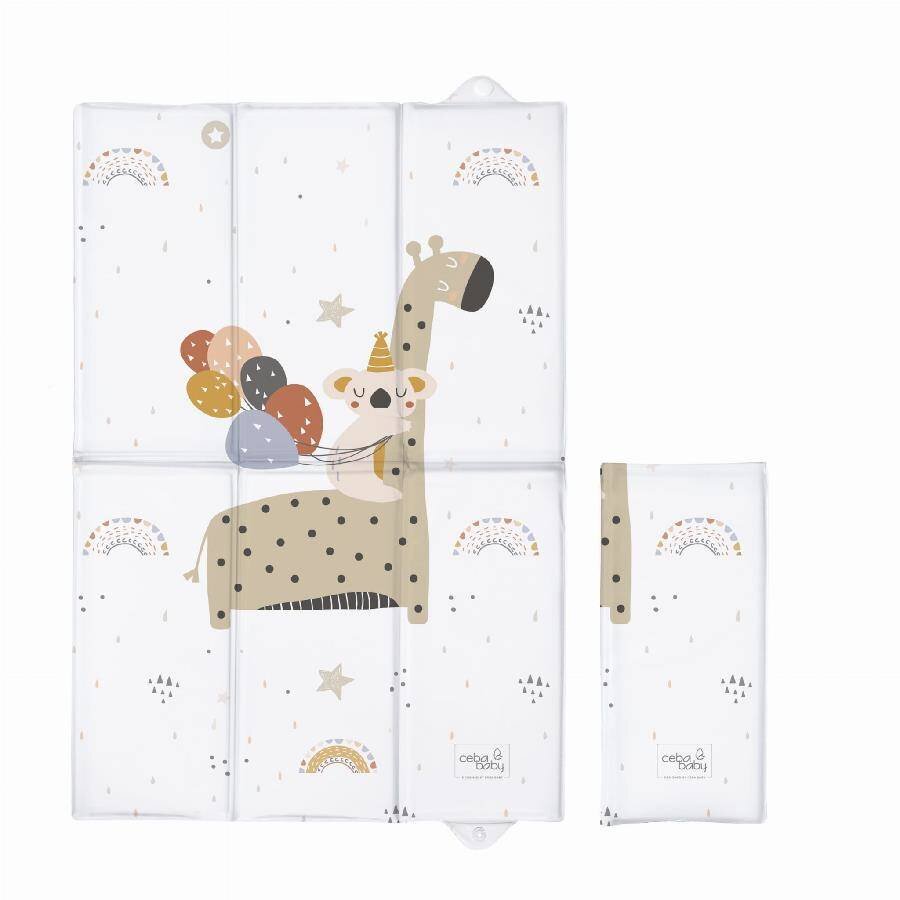Ceba Baby Saltea de infasat pliabila Girafa 40x60 cm