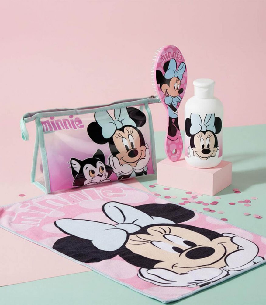 Cerda Geanta cu accesorii de igiena pentru copii Minnie