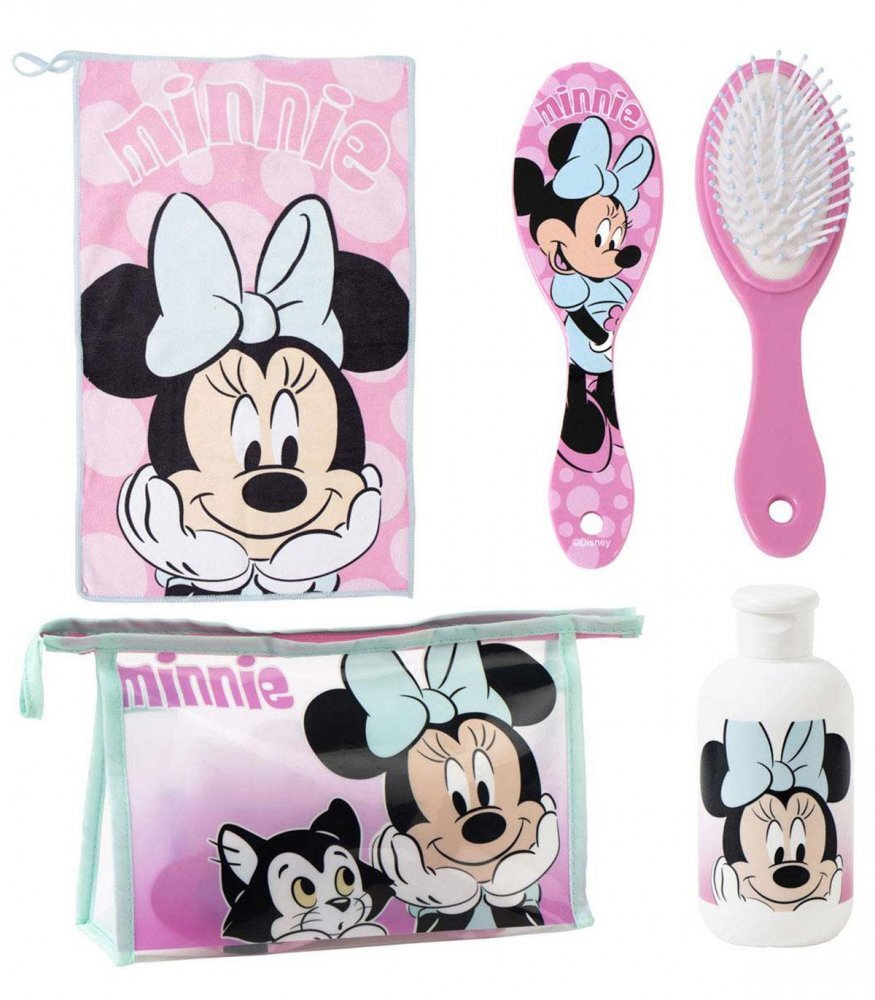 Cerda Geanta cu accesorii de igiena pentru copii Minnie