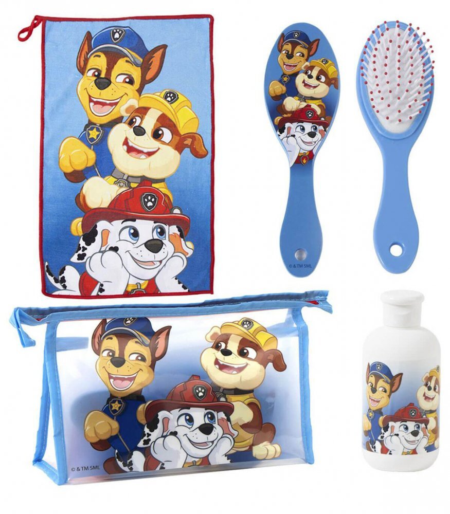 Cerda Geanta cu accesorii de igiena pentru copii Paw Patrol