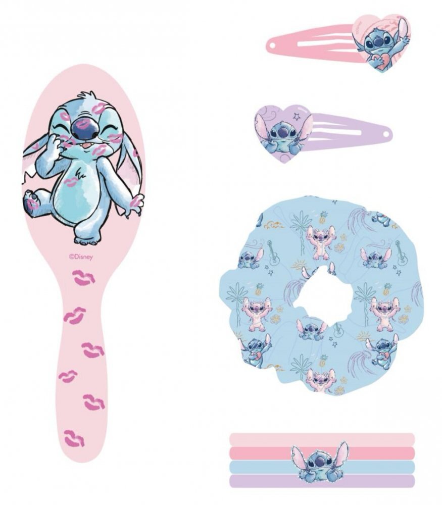 Cerda Perie cu accesorii pentru par Stitch