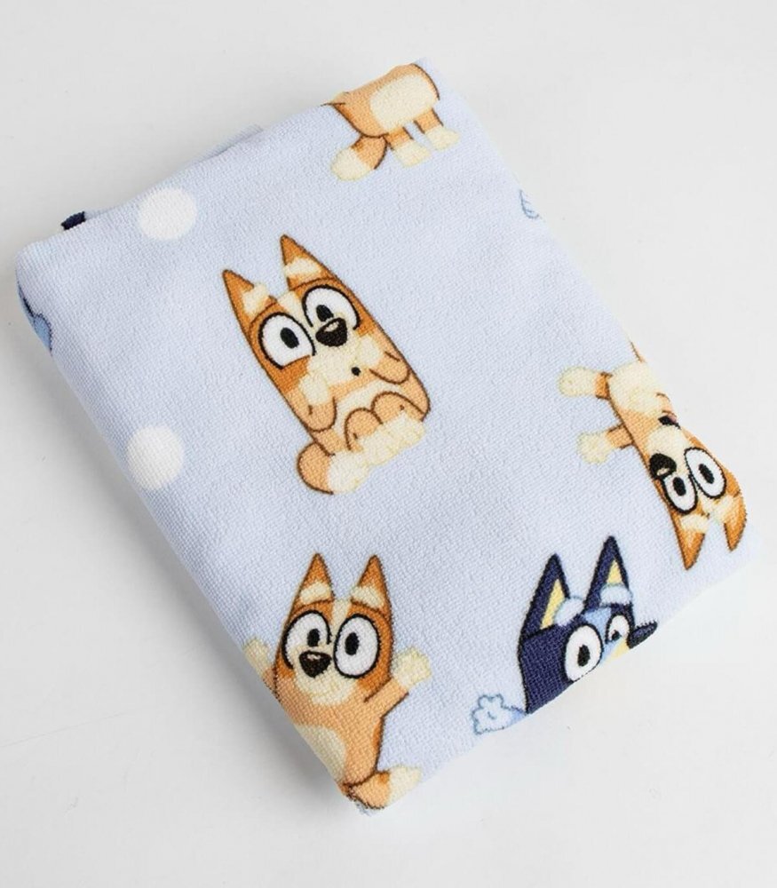 Cerda Poncho pentru copii Bluey 50x115 cm
