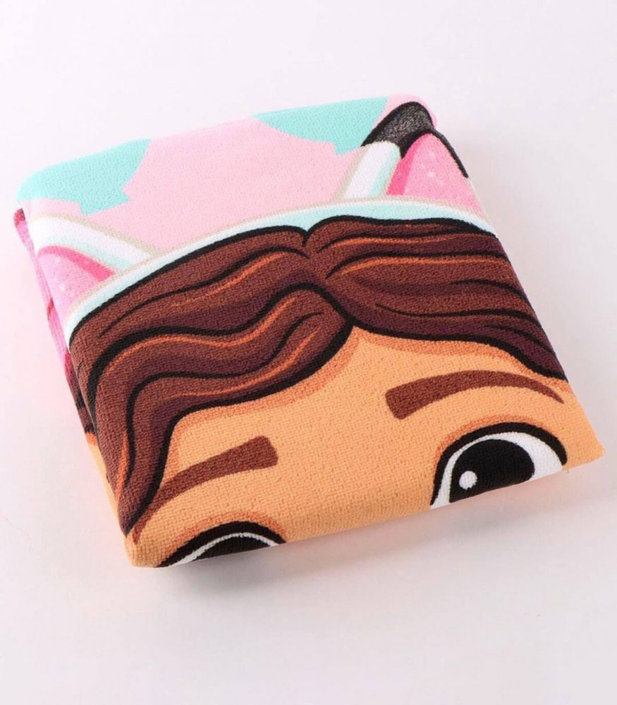 Cerda Poncho pentru copii Gabbys Dollhouse 55x110 cm