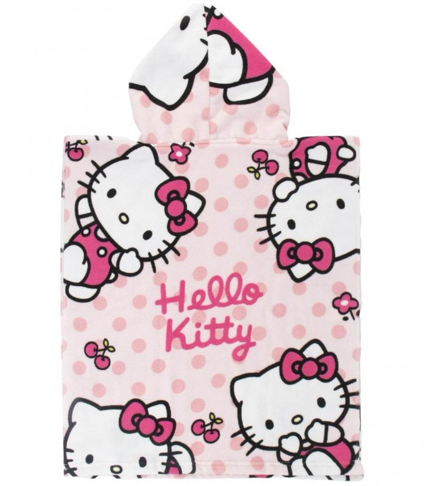 Cerda Poncho pentru copii Hello Kitty 50x115 cm