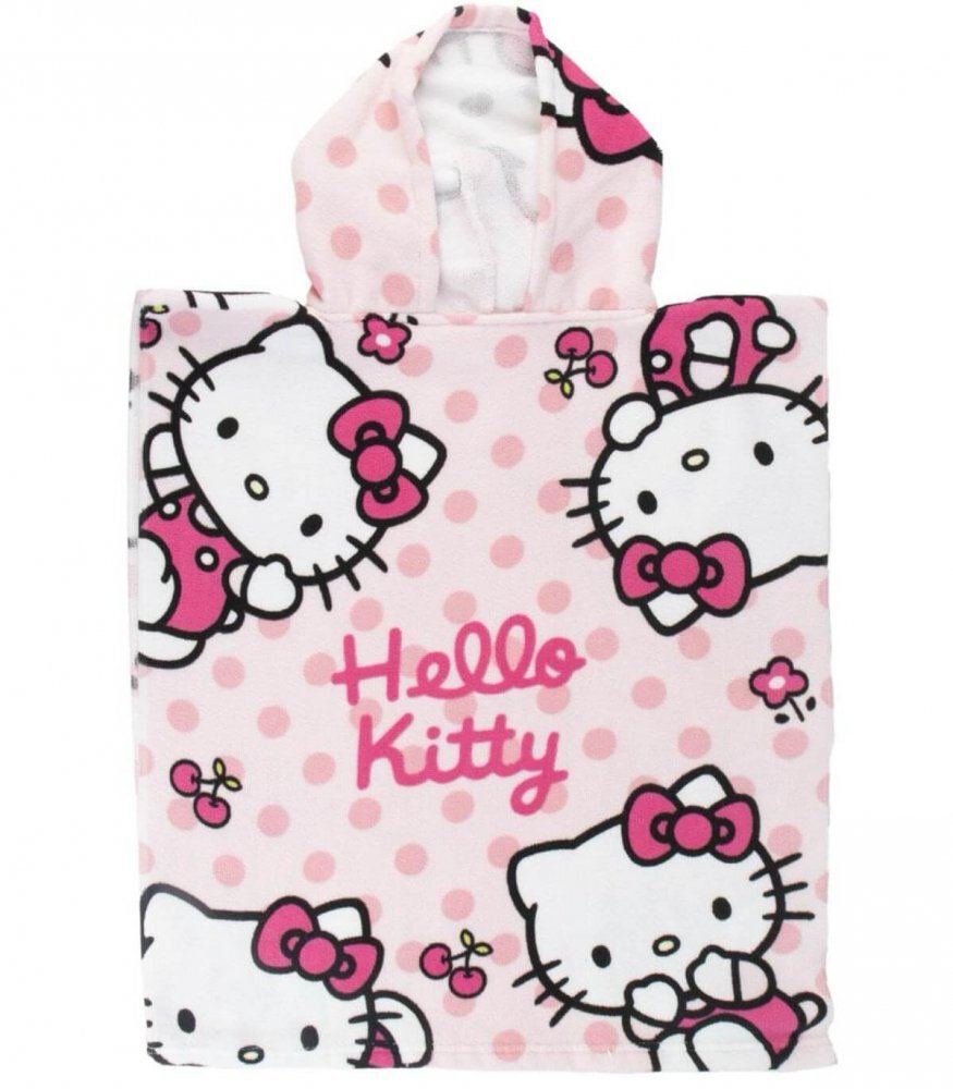 Cerda Poncho pentru copii Hello Kitty 50x115 cm