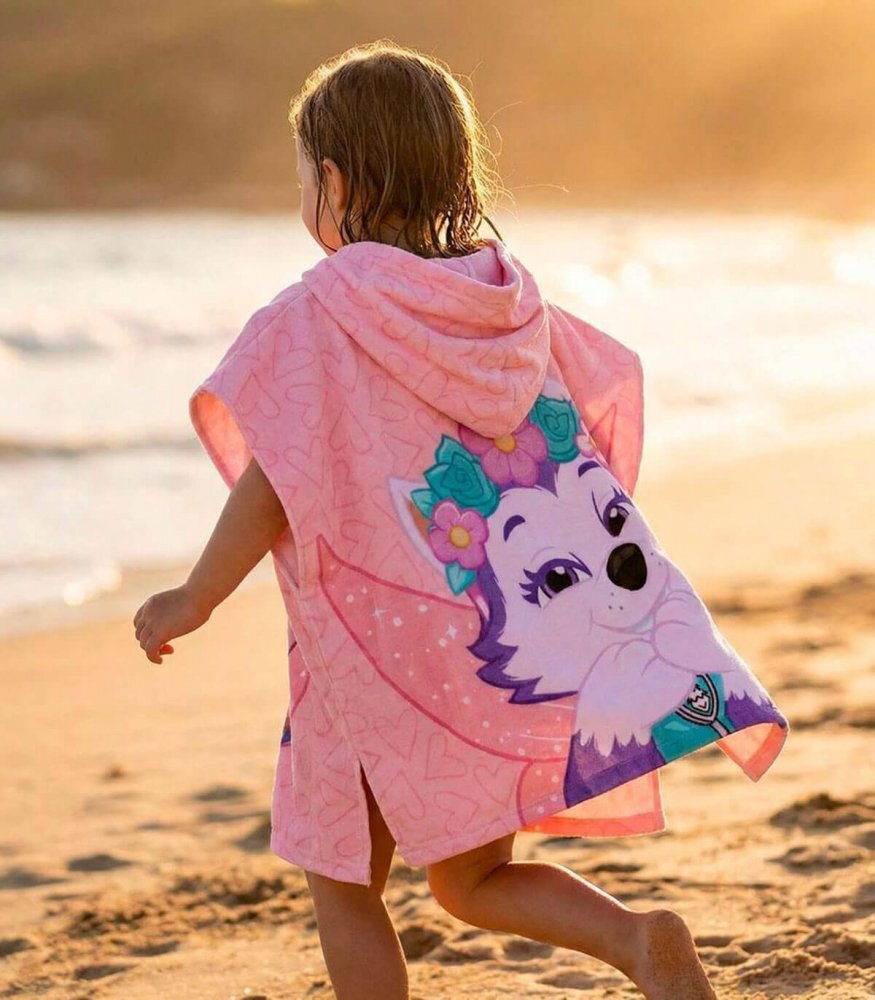 Cerda Poncho pentru copii Paw Patrol Sky 55x110 cm