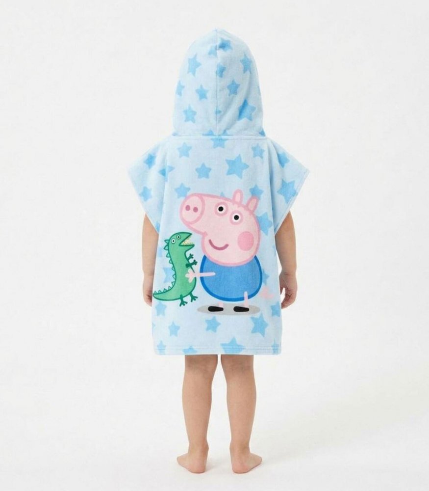 Cerda Poncho pentru copii Peppa Pig 55x110 cm