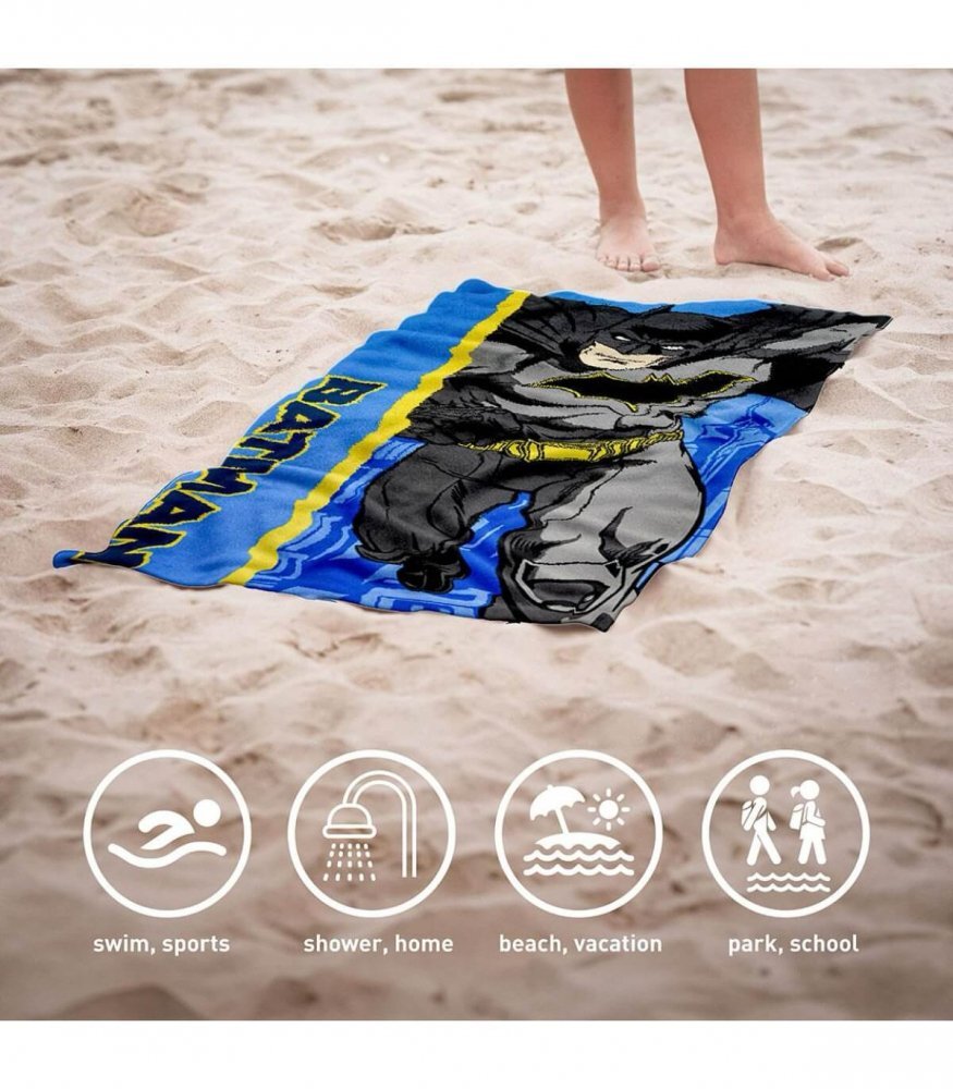 Cerda Prosop pentru plaja 140x70 cm Batman