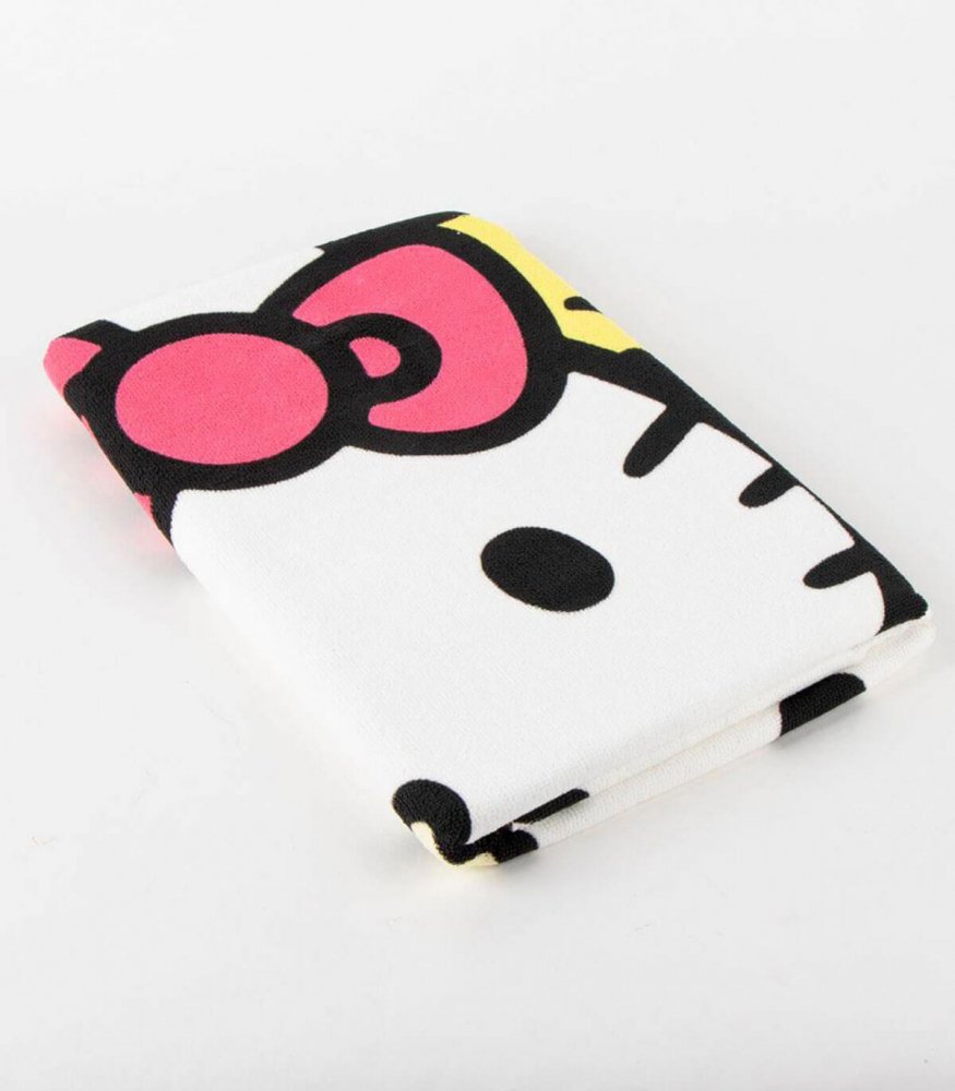 Cerda Prosop pentru plaja 140x70 cm Hello Kitty
