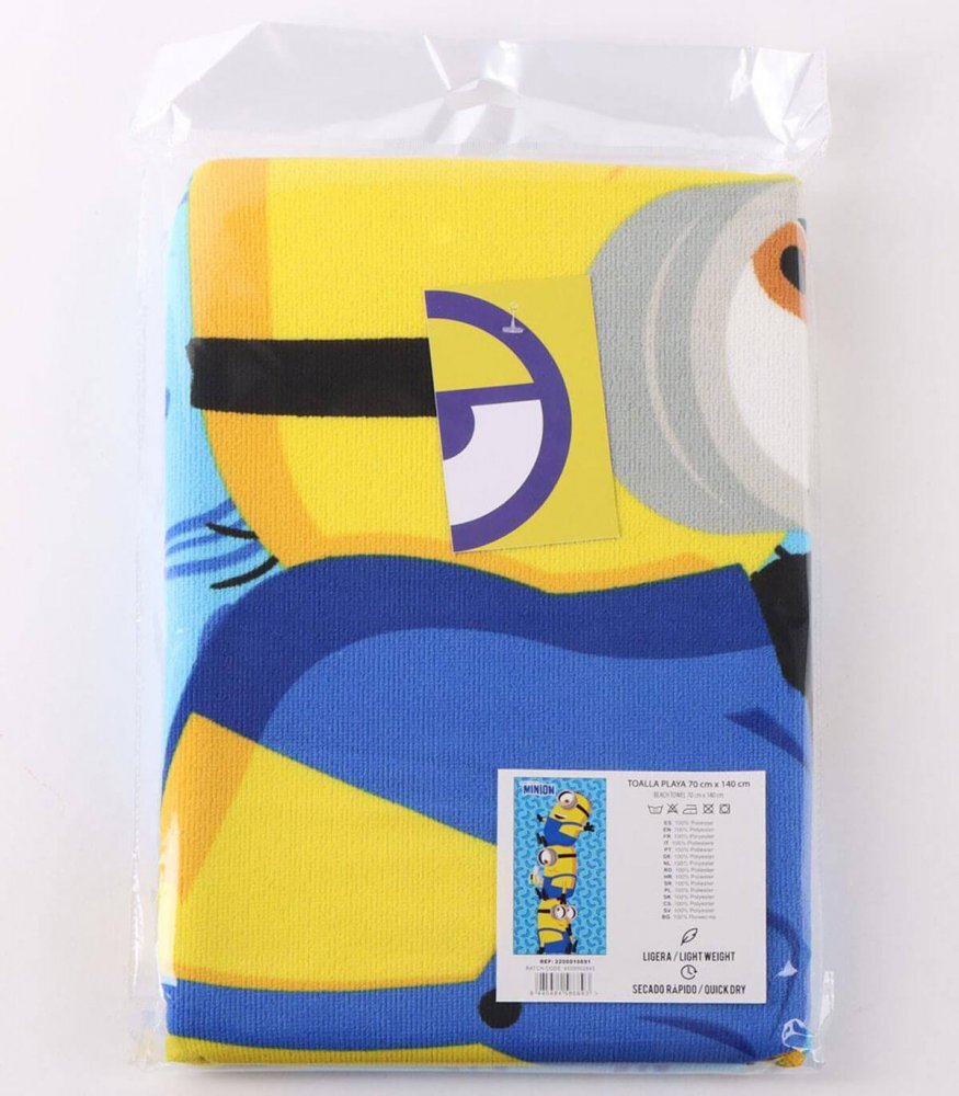Cerda Prosop pentru plaja 140x70 cm Minions