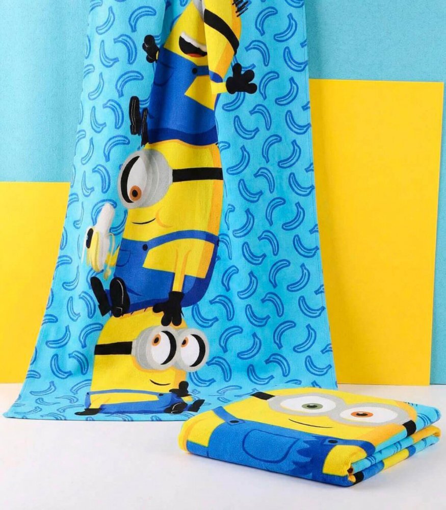 Cerda Prosop pentru plaja 140x70 cm Minions