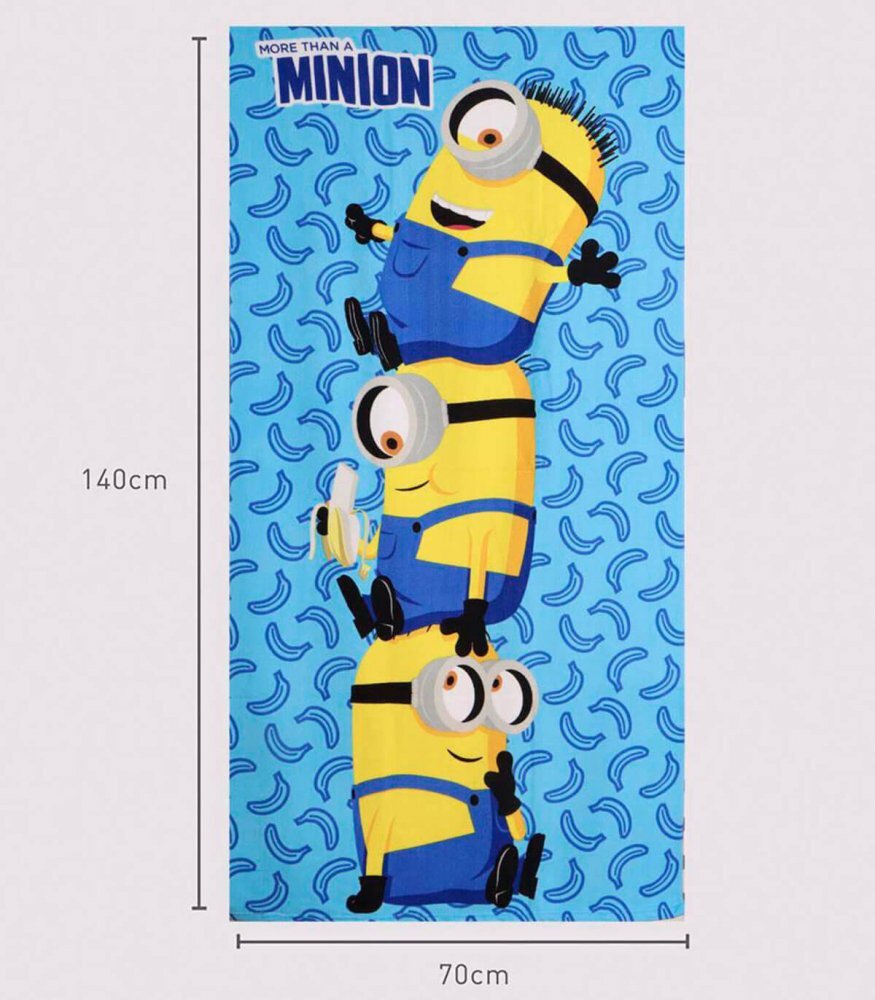 Cerda Prosop pentru plaja 140x70 cm Minions