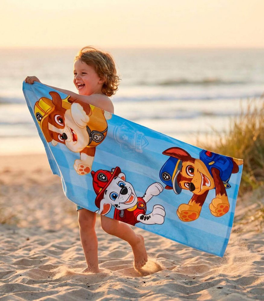 Cerda Prosop pentru plaja 140x70 cm Paw Patrol