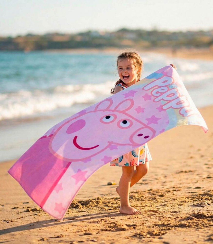 Cerda Prosop pentru plaja 140x70 cm Peppa Pig