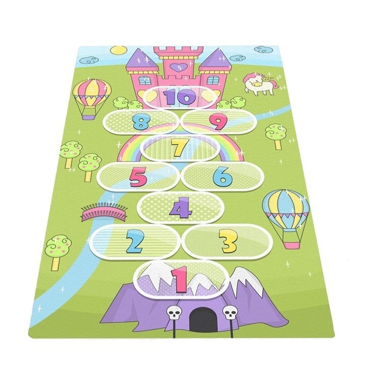 Chilai Home Covor antiderapant pentru copii Castle 150x200 cm